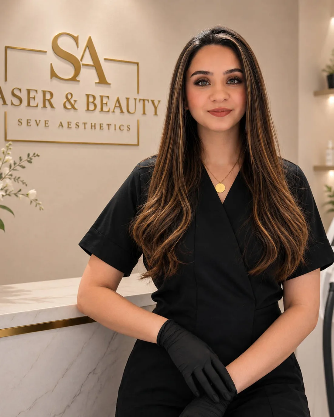 Behandlung im Studio von Seve Aesthetics in Karlsruhe